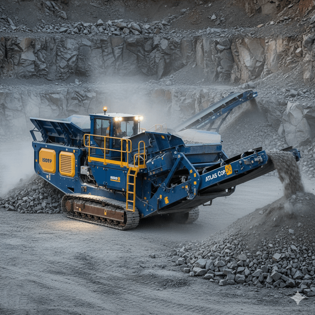 Mobilné drviče a triediče